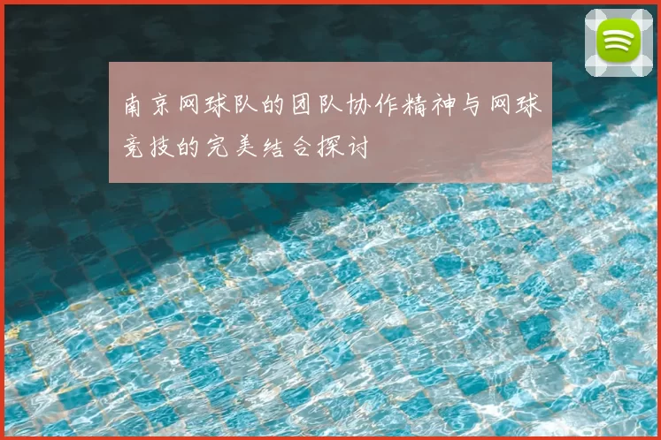 南京网球队的团队协作精神与网球竞技的完美结合探讨