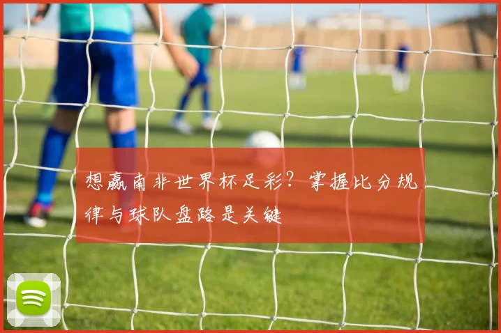 想赢南非世界杯足彩?掌握比分规律与球队盘路是关键